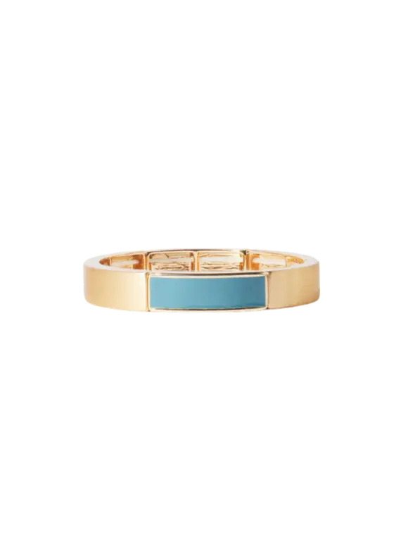 Bracelet élastique en émail Parfois