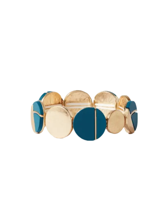 Bracelet élastique résine Parfois