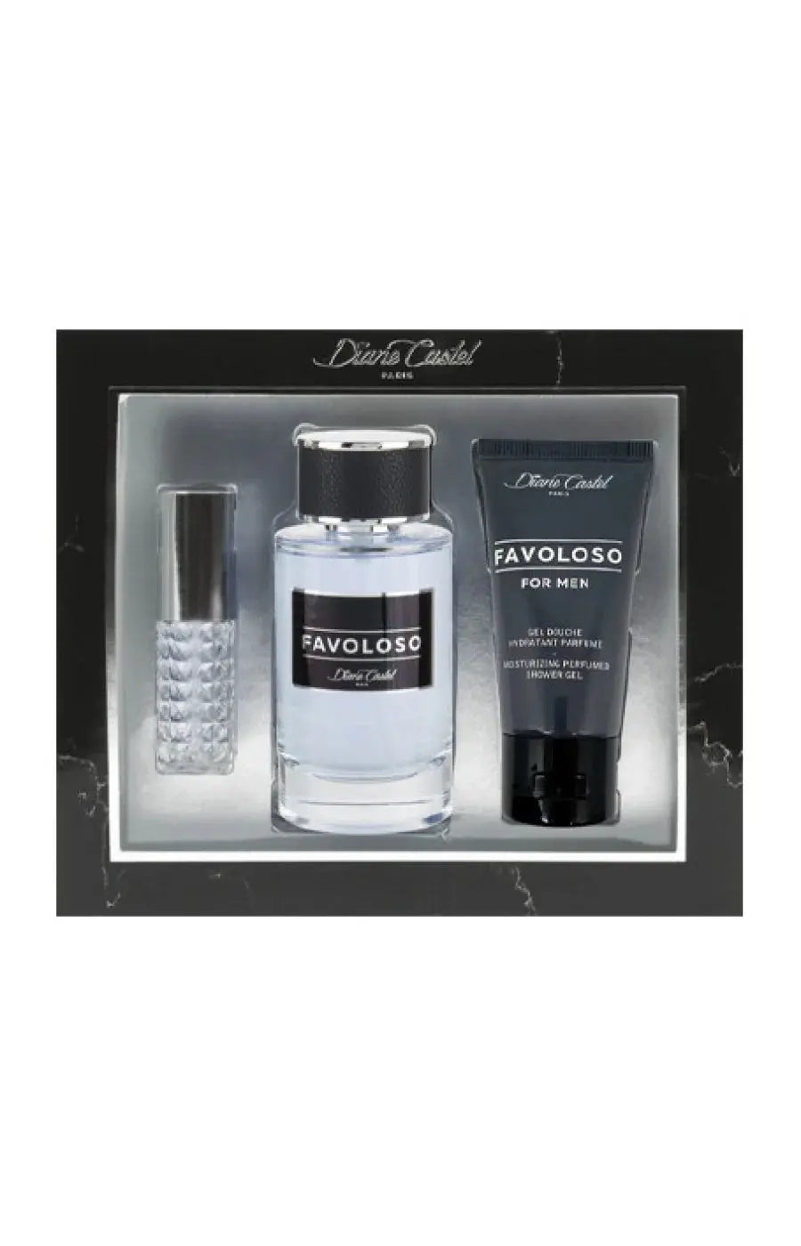 Coffret Favoloso Eau de parfum - Floral fruité - Homme - 3 produits Diane Castel