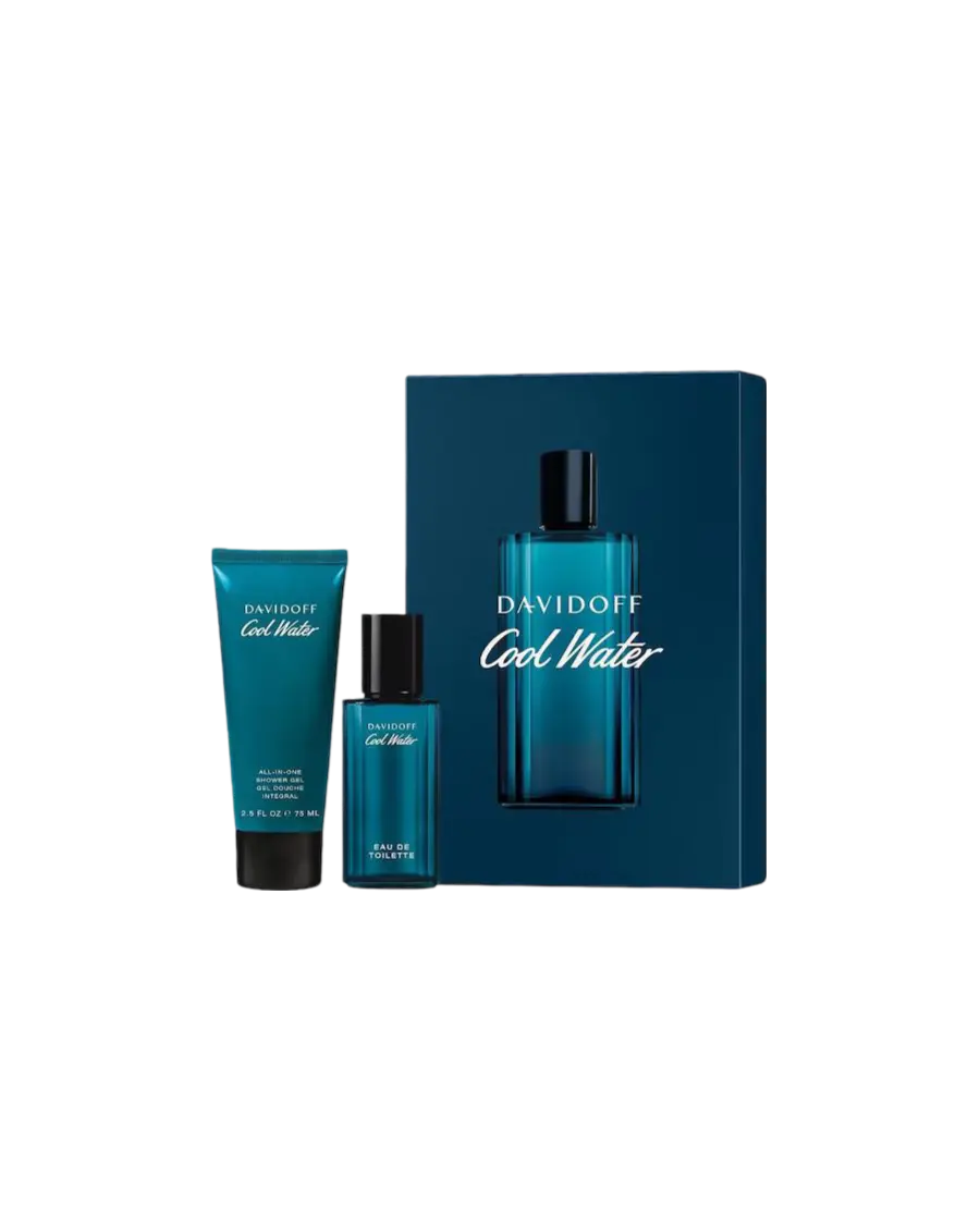 Cool Water Eau de Toilette All-In-One Eau de Toilette 40ml + Duschgel 75ml Davidoff