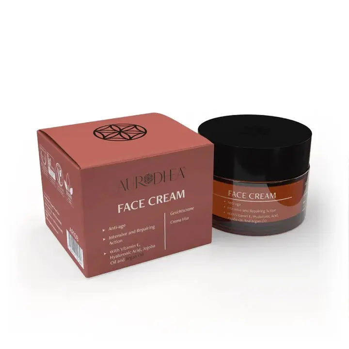 Crème Visage Aurodhea à l'Huile d'Argan - Peaux sèches et matures - 50 ml Chogan