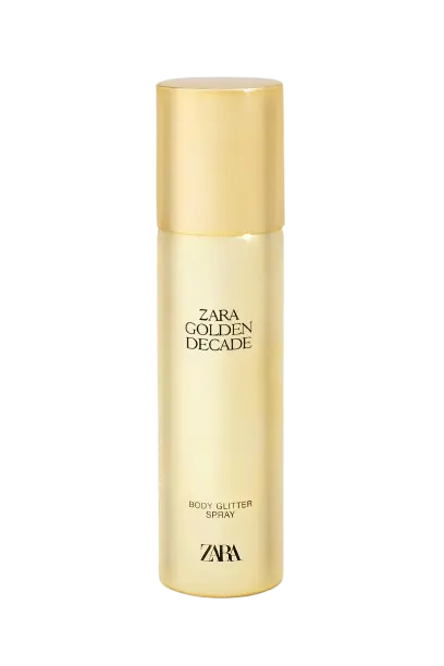 Golden Decade Body Glitter Spray Zara