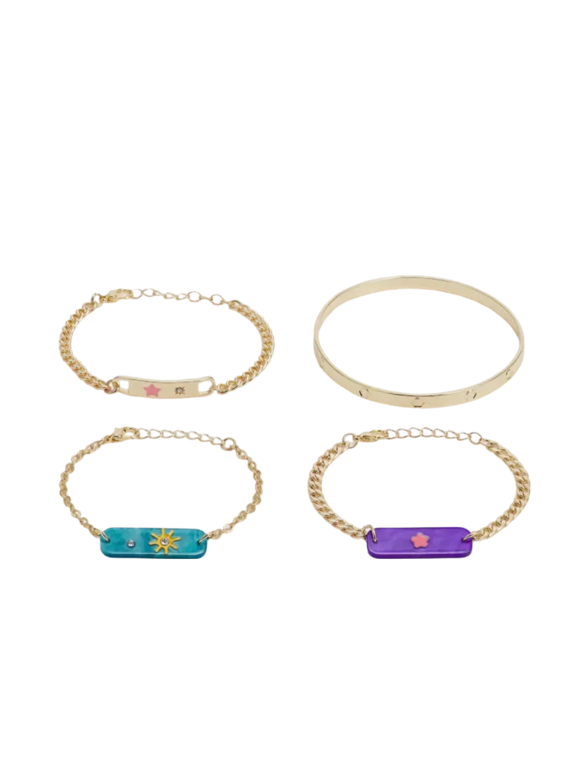 Pcgladis bracelet 4 pack Pieces