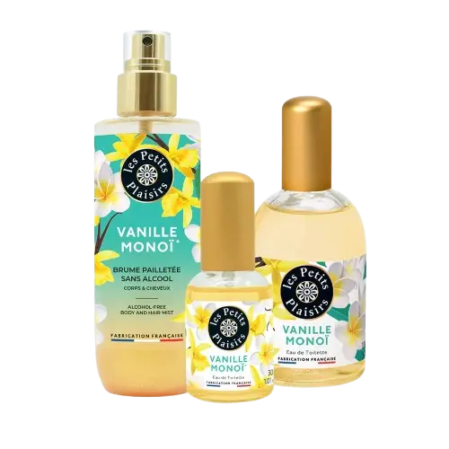 Lot Vanille Monoï Les Petits Plaisirs