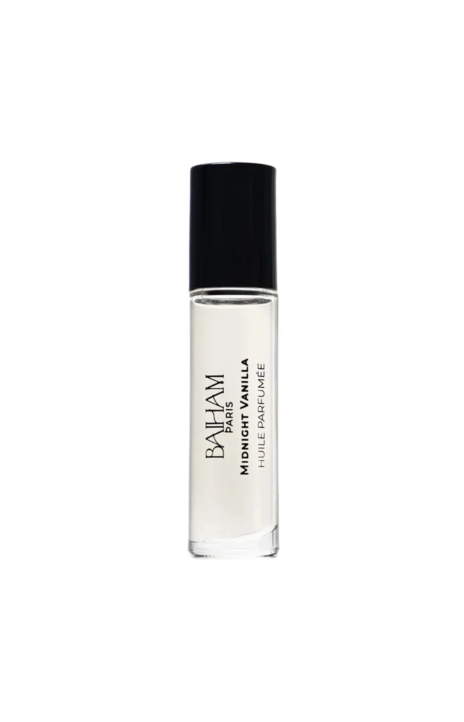 Roll on huile parfumée - Midnight Vanilla - Vanille & cèdre - 10 ml Baiham Paris