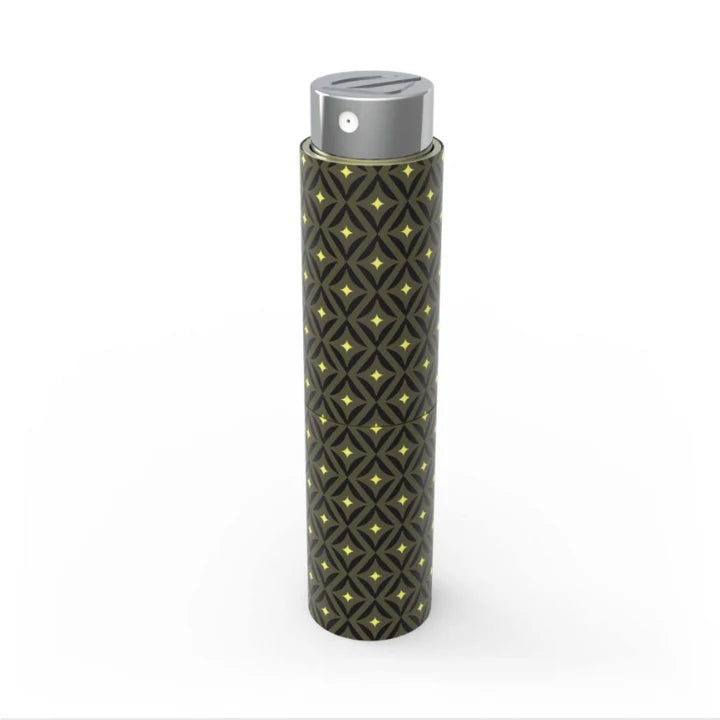 Etui parfum Chogan 15 ml Hypnotic rhombus – Vert et Jaune Chogan