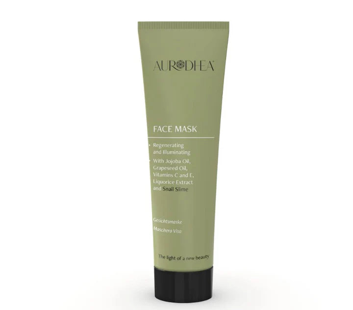 Masque Visage - Bave d'Escargot et Vitamine C - Illuminateur et Éclaircissant - 50 ml Aurodhea