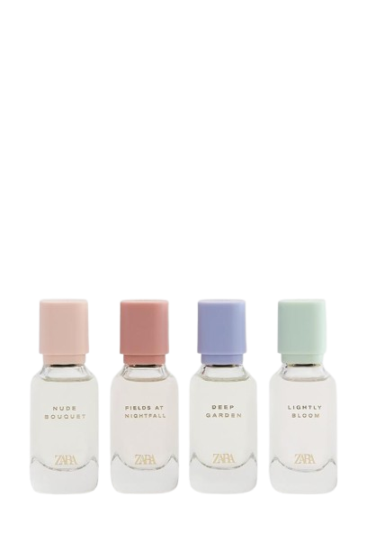 Nude Collection Discovery Set Eau de parfum 4 X 15 ml Zara
