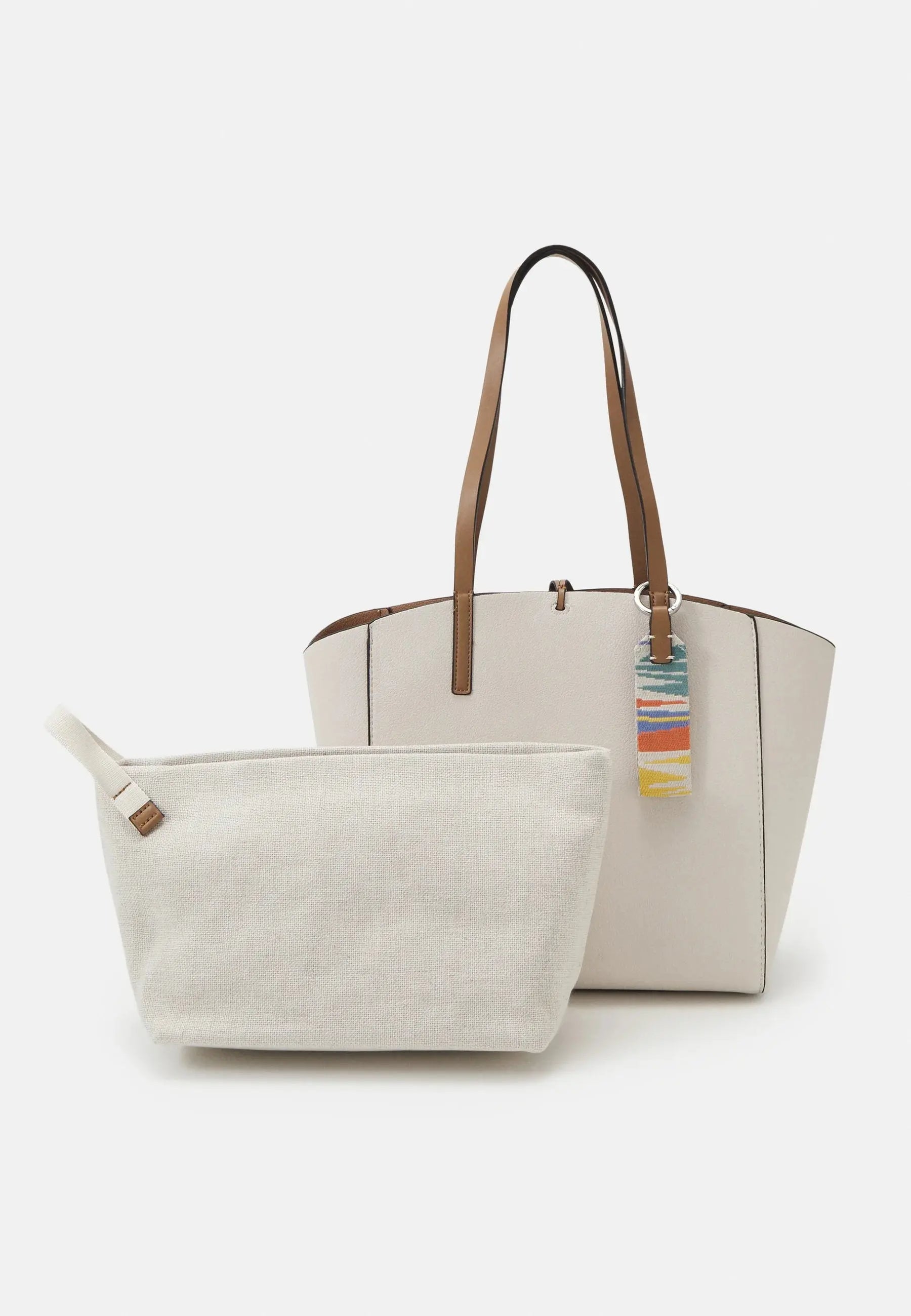 INCA L - Cabas - beige Parfois