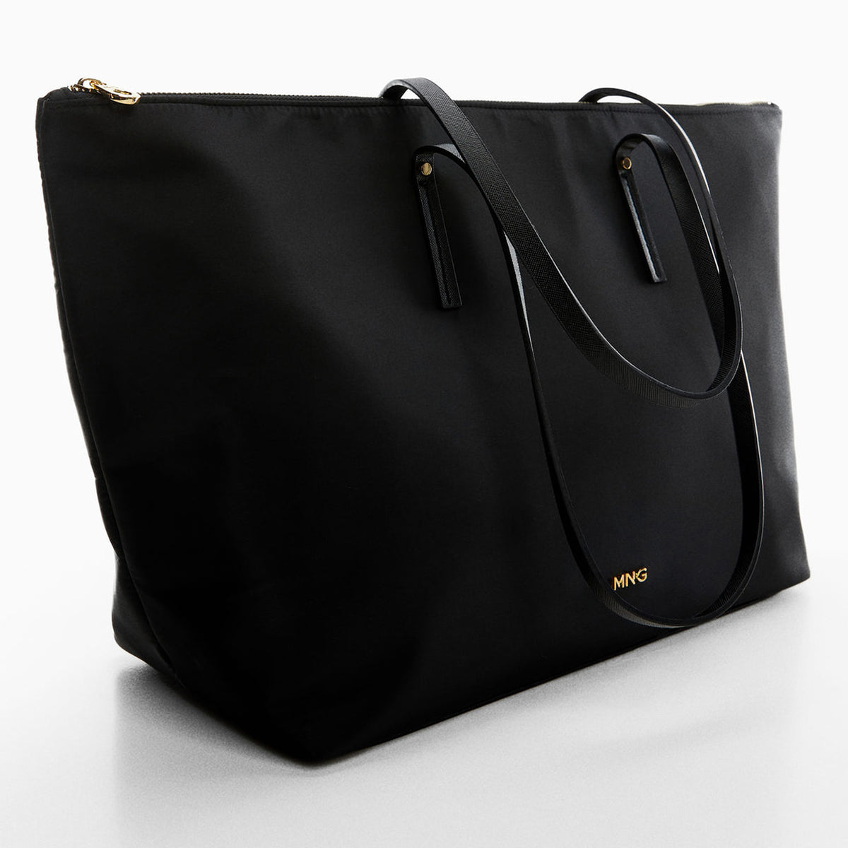 Shopper bag technical fabric Lola - black