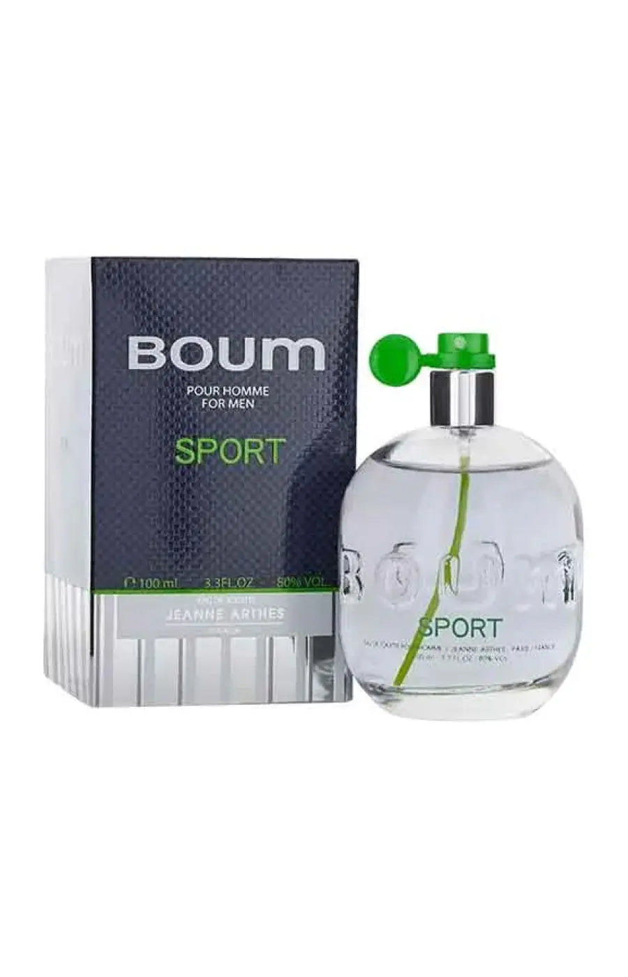 Boum Sport Eau de toilette - Floral boisé - Homme 100 ml Jeanne Arthes