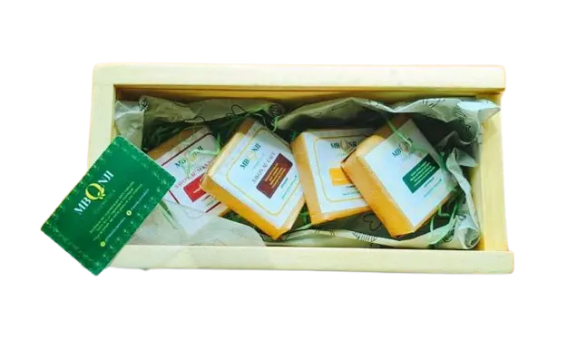 Box Cosmétique Saint-Valentin Savons Naturels Mbonji Cosmetics