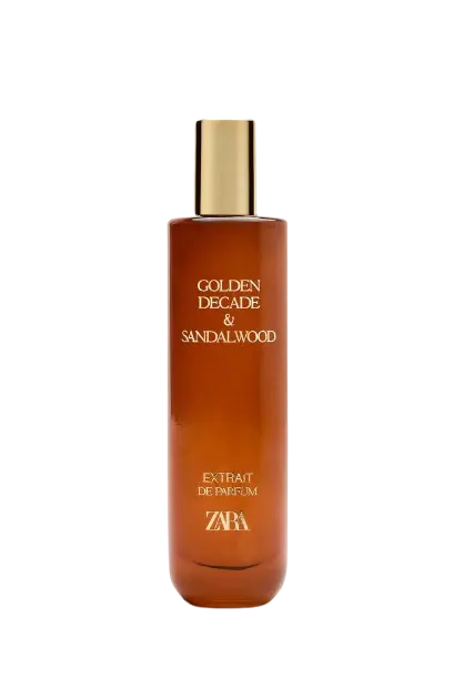 Golden Decade & Sandalwood Extrait de Parfum 50 ml Zara
