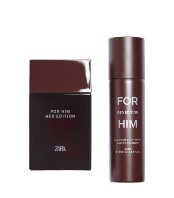 FOR HIM RED EDITION EDP HOMME + ALL-OVER BODY SPRAY