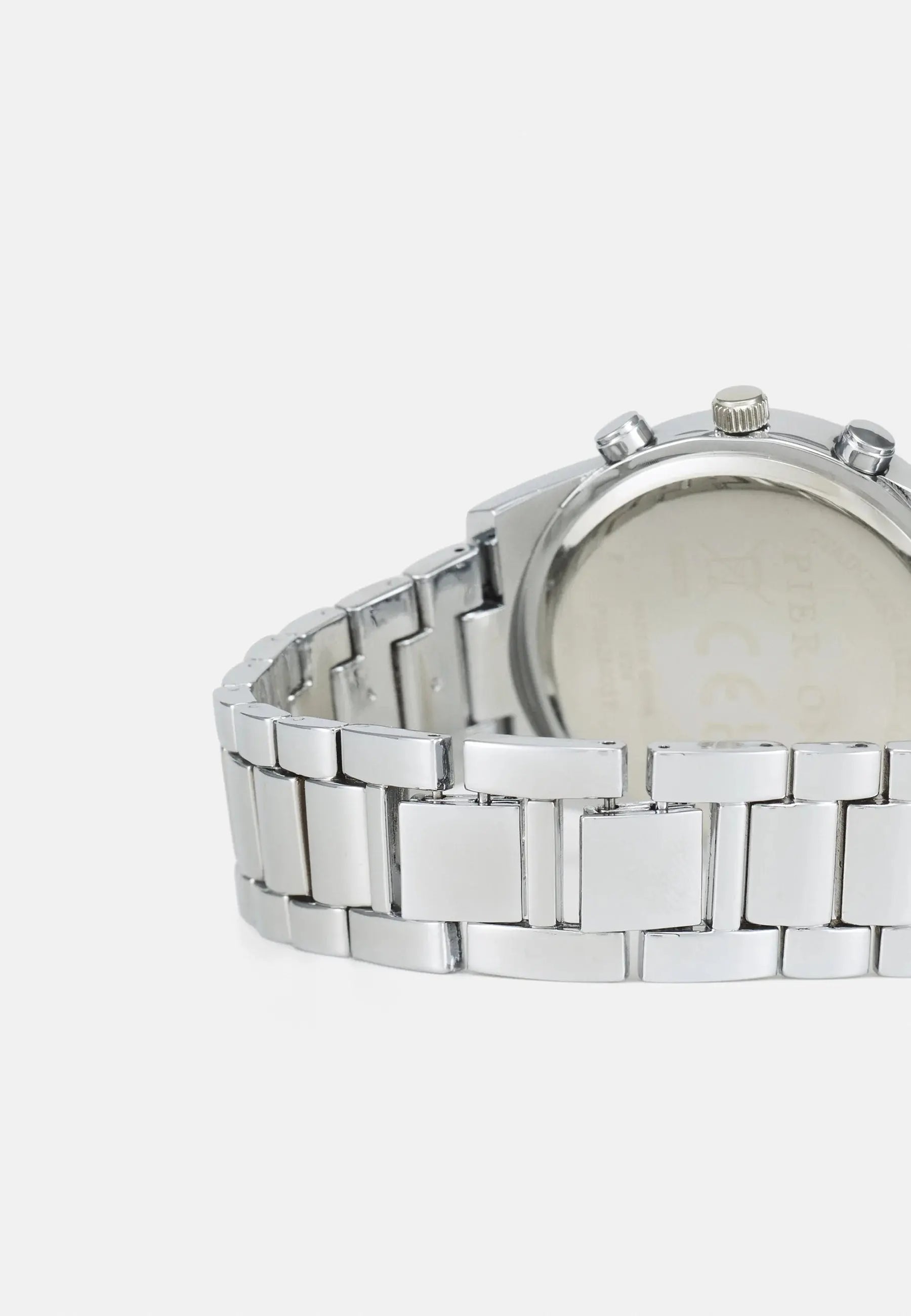 Montre-aiguilles-silver-coloured-matière-du-bracelet-zinc