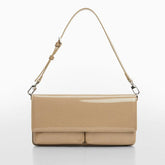 Sac verni double compartiment Karen - marron moyen Mango