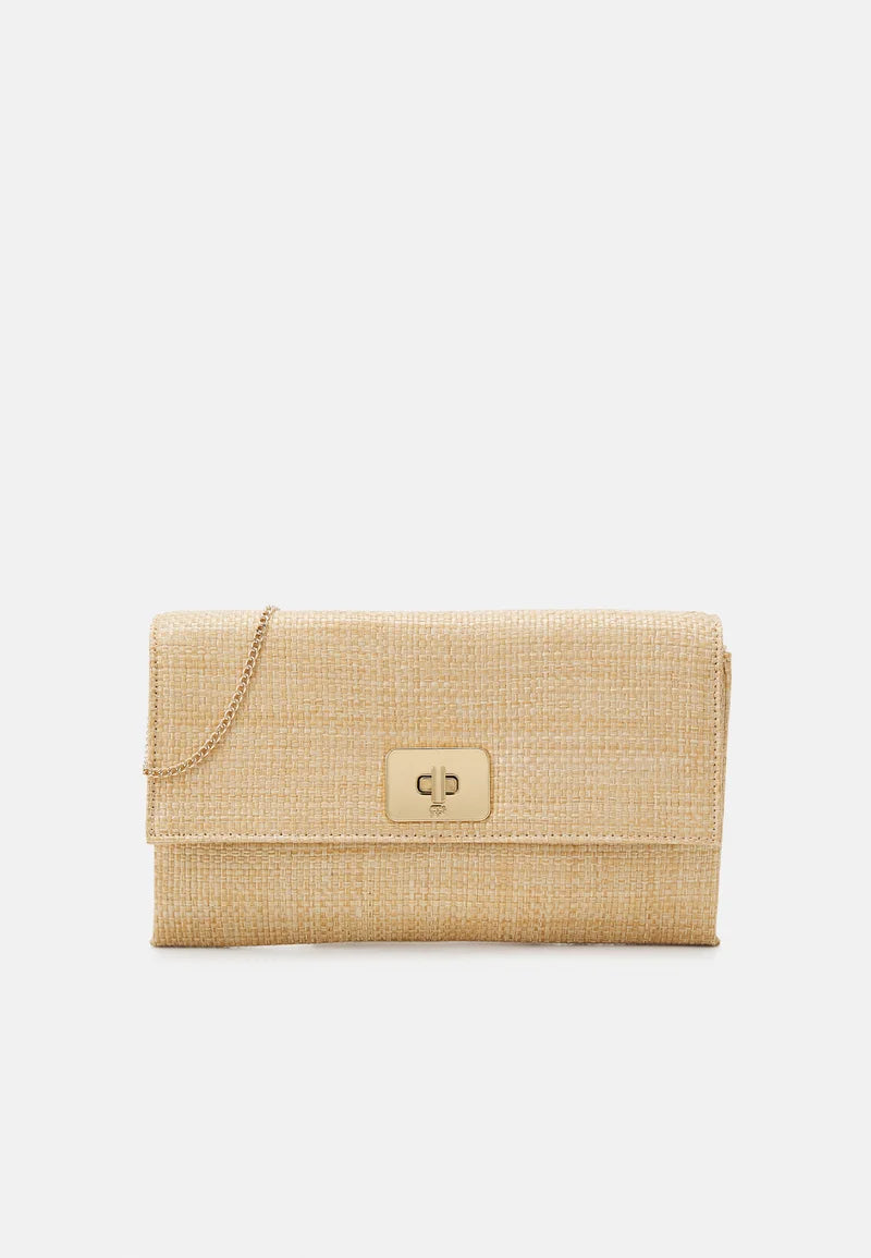 ENVELOPE BAG SUNFLOWER NATURAL - Pochette - natural color Parfois