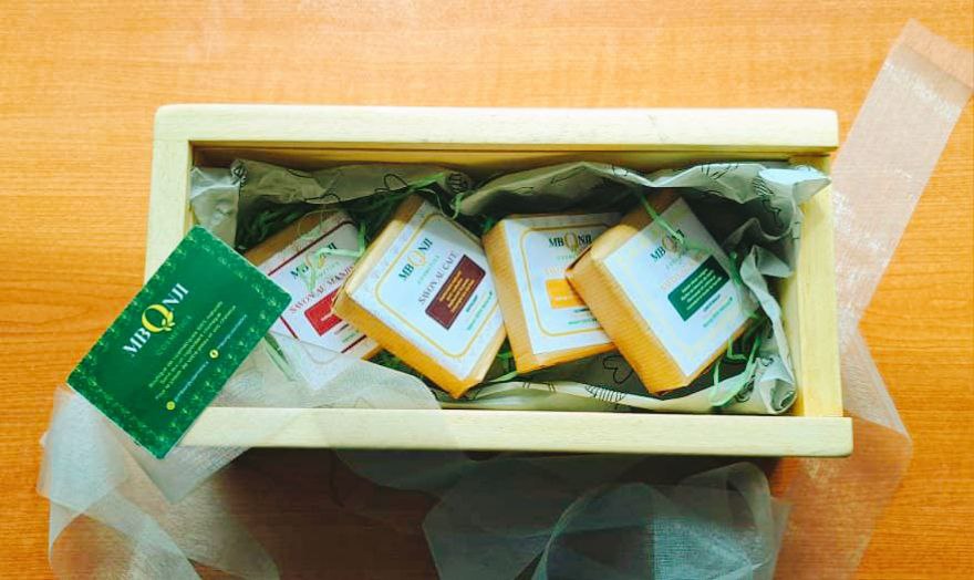 Box Cosmétique Saint-Valentin Savons Naturels Mbonji Cosmetics