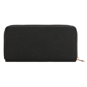 Sofia zipped wallet - black