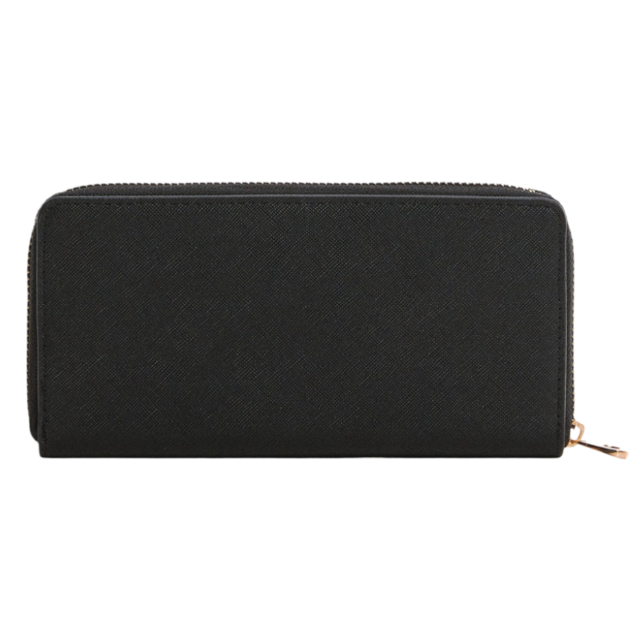 Sofia zipped wallet - black